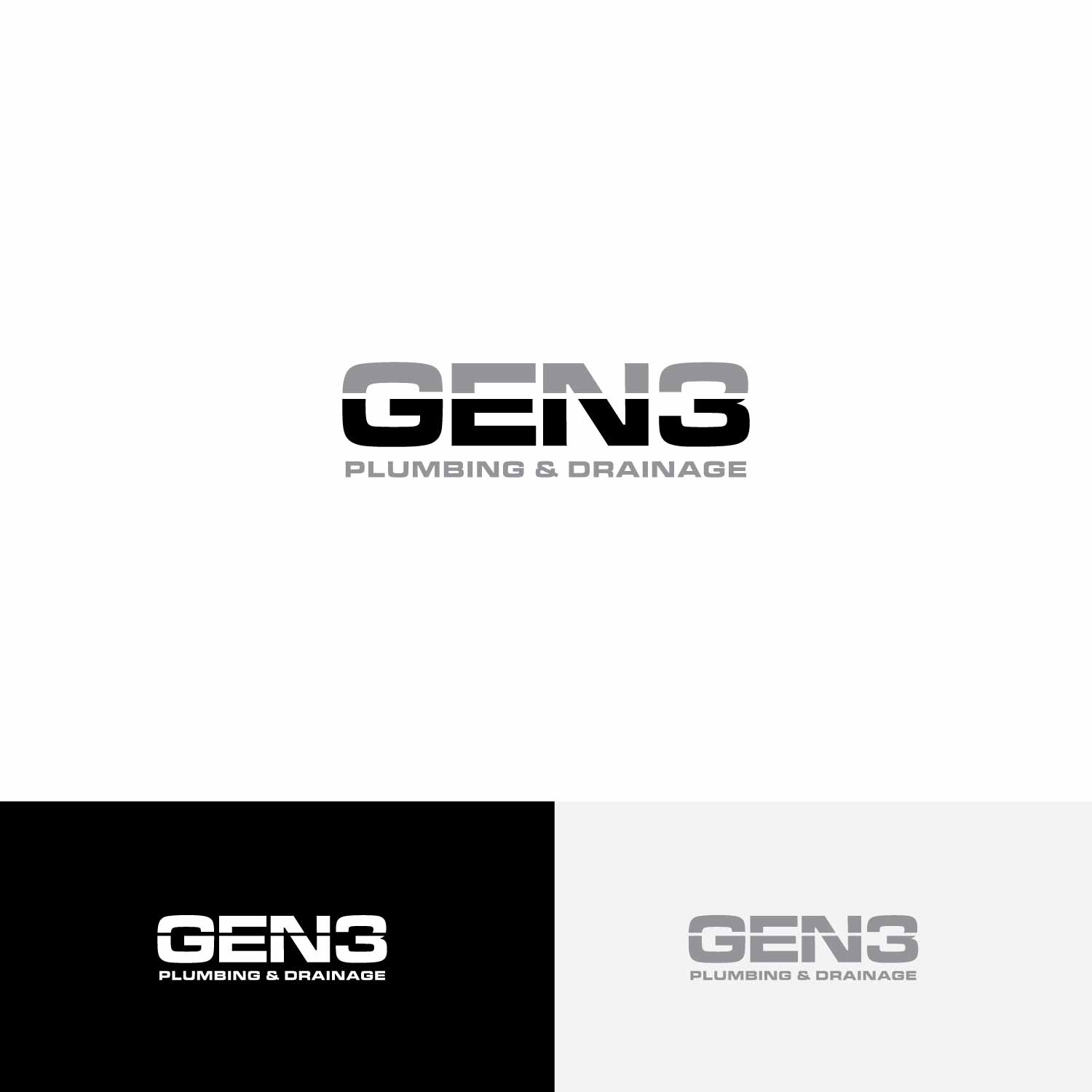 Logo Design by karthika vs for Gen3 Plumbing & Drainage | Design #14552828