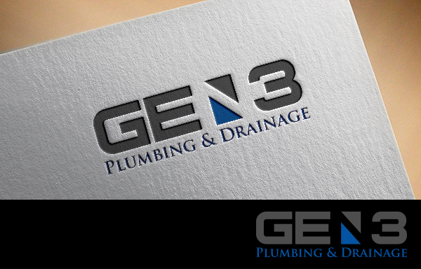 Logo Design by EGYPT KING for Gen3 Plumbing & Drainage | Design #14553338