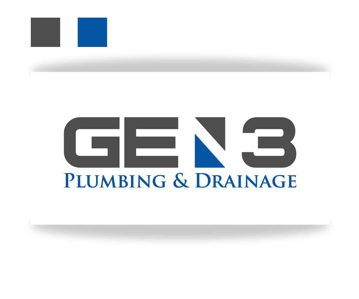 Logo Design by EGYPT KING for Gen3 Plumbing & Drainage | Design #14553339