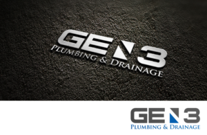 Logo Design by EGYPT KING for Gen3 Plumbing & Drainage | Design: #14553340
