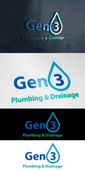Logo Design by king solangi for Gen3 Plumbing & Drainage | Design: #14556490