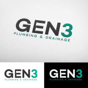 Gen3 Plumbing & Drainage | Logo Design by DesignDUO