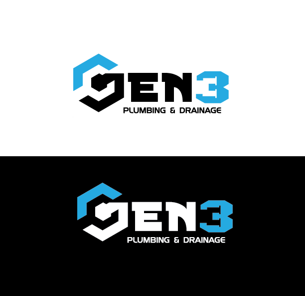 Logo Design by deskageudamus for Gen3 Plumbing & Drainage | Design #14551634