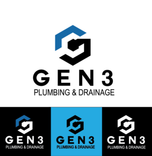 Logo Design by deskageudamus for Gen3 Plumbing & Drainage | Design: #14603061