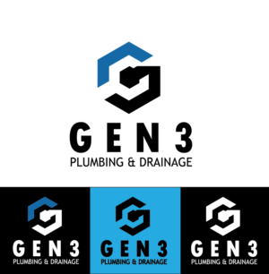 Logo Design by deskageudamus for Gen3 Plumbing & Drainage | Design: #14603062