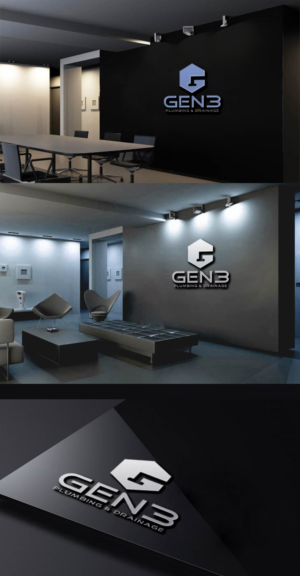 Logo Design by zebronicgraphic for Gen3 Plumbing & Drainage | Design: #14568426