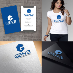 Logo Design by zebronicgraphic for Gen3 Plumbing & Drainage | Design: #14568433