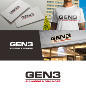 Logo Design by Tukang Angon Kebo for Gen3 Plumbing & Drainage | Design: #14549835