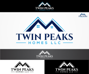 Logo-Design von sangeloenriquez für Twin Peaks Homes LLC | Design #14545307