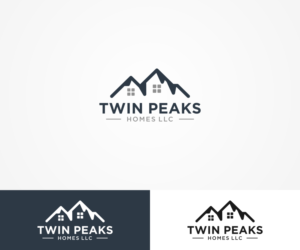 Diseño de Logo por artsterdam para Twin Peaks Homes LLC | Diseño: #14545724