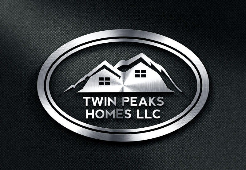 Logo Design by Dulavai for Twin Peaks Homes LLC | Design #14555057
