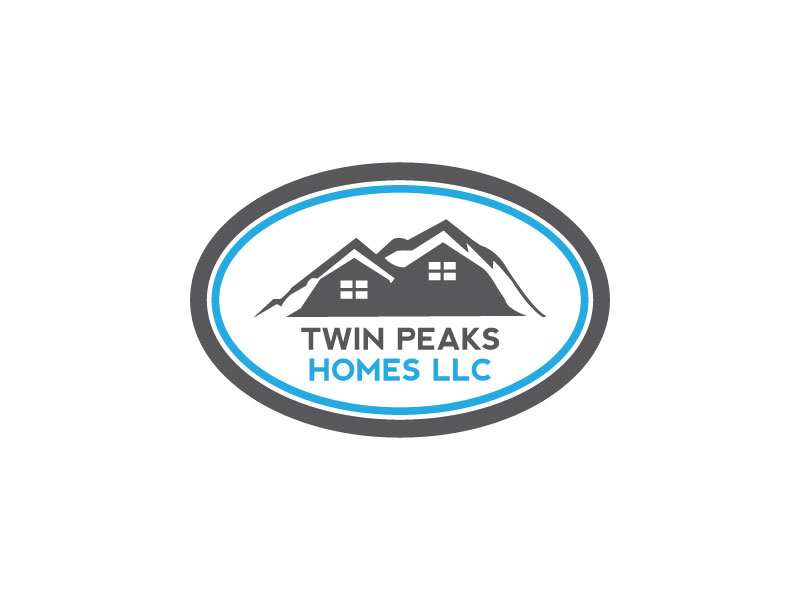 Logo Design by Dulavai for Twin Peaks Homes LLC | Design #14555058