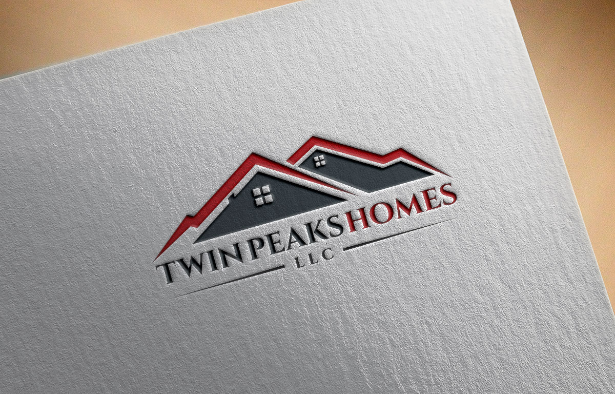 Logo Design by Atec for Twin Peaks Homes LLC | Design #14546159