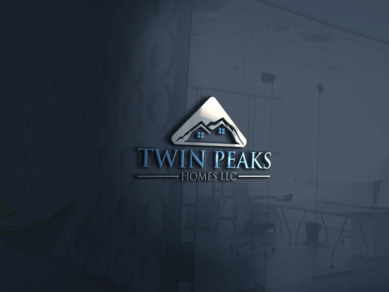 Logo Design by WINSTAR for Twin Peaks Homes LLC | Design #14539197