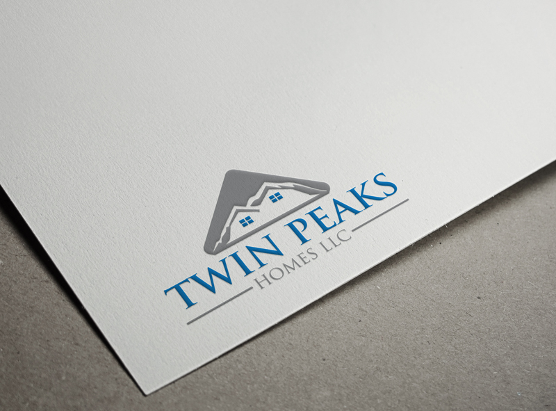 Logo Design by WINSTAR for Twin Peaks Homes LLC | Design #14539200