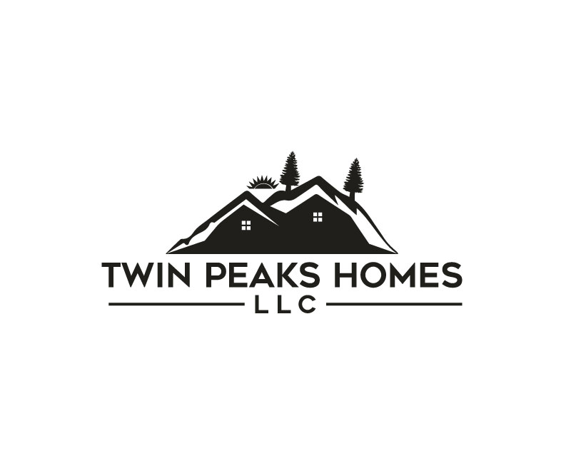 Logo Design by {Backspace} for Twin Peaks Homes LLC | Design #14547265
