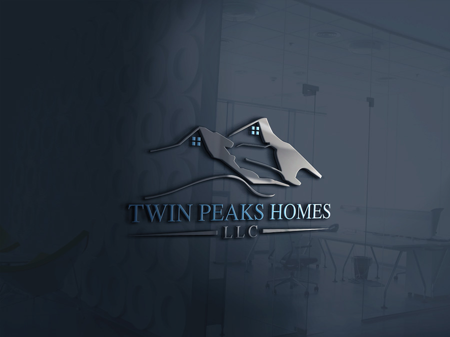 Logo Design by Top king  designer for Twin Peaks Homes LLC | Design #14542269