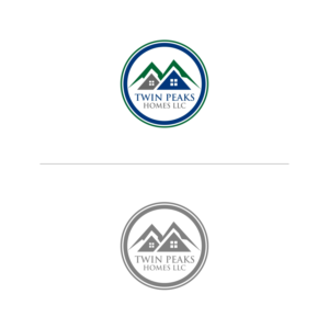 Logo-Design von manto.bjb für Twin Peaks Homes LLC | Design #14547013