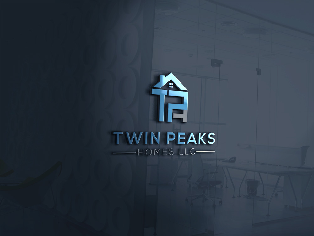 Logo Design by BARIKNA@ for Twin Peaks Homes LLC | Design #14550410