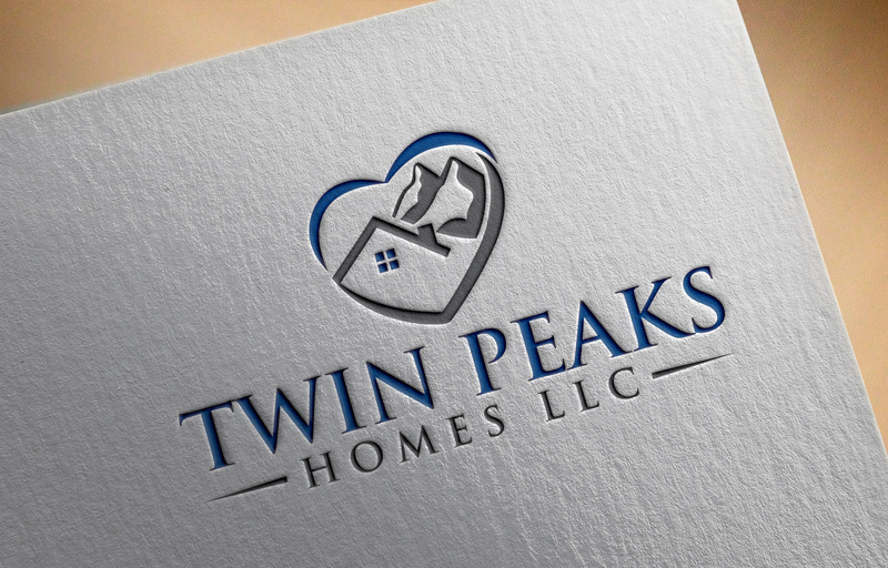 Logo Design by All Graphic Design Solution for Twin Peaks Homes LLC | Design #14539959