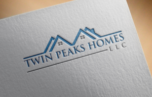 Logo Design by Adda design for Twin Peaks Homes LLC | Design: #14542492
