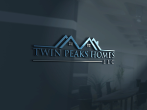 Logo Design by Adda design for Twin Peaks Homes LLC | Design: #14542493