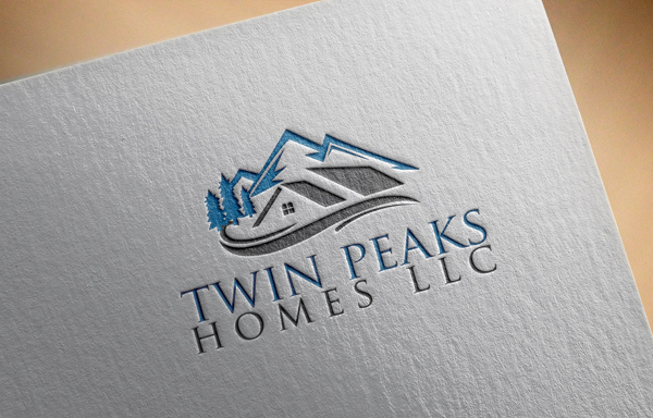 Logo Design by Creative Afnur for Twin Peaks Homes LLC | Design #14556228