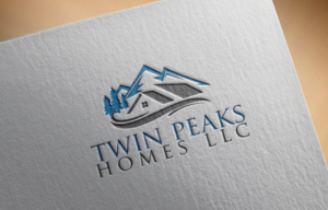 Logo Design by Creative Afnur for Twin Peaks Homes LLC | Design: #14556228