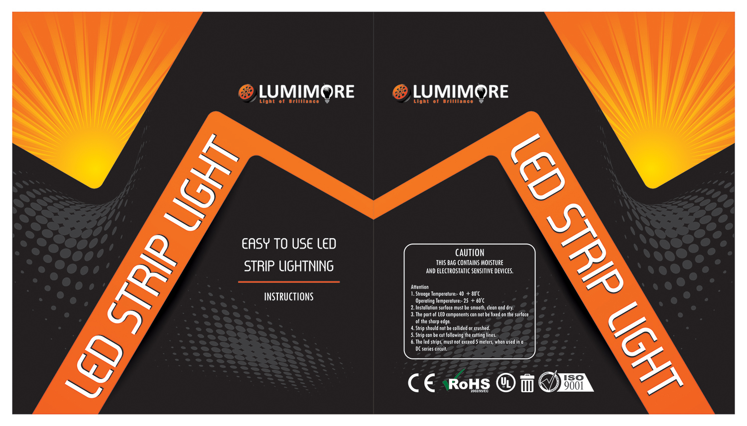 Verpackungs-Design von Vishal Vishwakarma  für Shenzhen Lumimore Lighting Co., Limited | Design #14613470