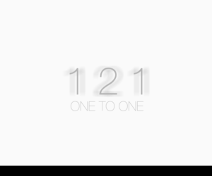1 2 1 One to One | Logo Design by B8
