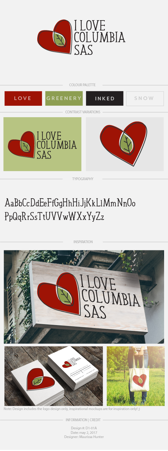 Logo Design by Maurissahunter for I Love Colombia SAS | Design #14651836