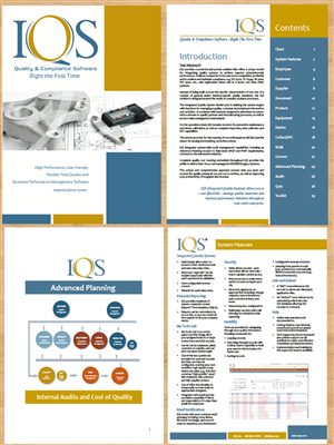 Brochure Design by Shabnum Khan for IQS, Inc. | Design: #2582023