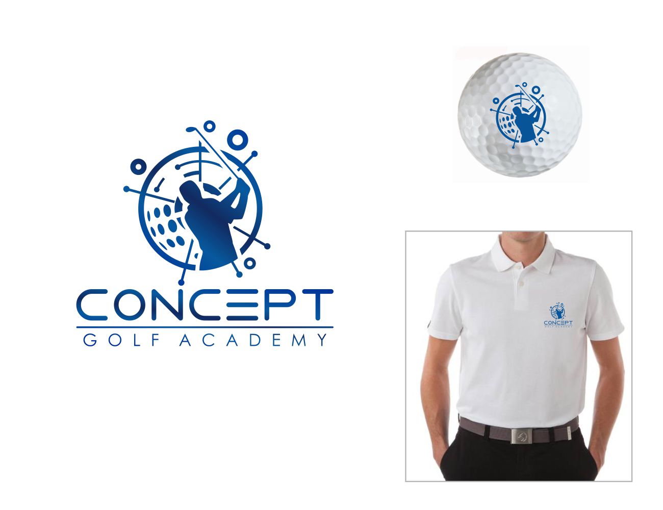 Logo Design by MOH Studio for Concept Golf Academy | Design #14561010