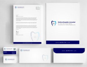 Stationery Design by AwsomeD for Kieferorthopädie Limmattal GmbH | Design: #14574478