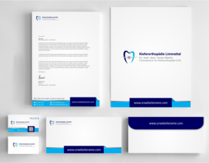 Stationery Design by AwsomeD for Kieferorthopädie Limmattal GmbH | Design: #14574499