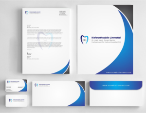 Stationery Design by szabist for Kieferorthopädie Limmattal GmbH | Design: #14574539