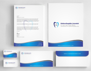 Stationery Design by szabist for Kieferorthopädie Limmattal GmbH | Design: #14574543