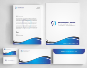 Stationery Design by szabist for Kieferorthopädie Limmattal GmbH | Design: #14574544