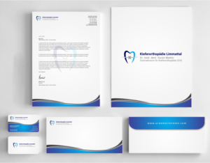 Stationery Design by szabist for Kieferorthopädie Limmattal GmbH | Design: #14574545