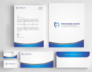 Stationery Design by szabist for Kieferorthopädie Limmattal GmbH | Design: #14574546