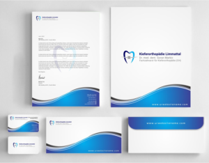 Stationery Design by szabist for Kieferorthopädie Limmattal GmbH | Design: #14574547