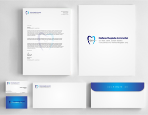 Stationery Design by szabist for Kieferorthopädie Limmattal GmbH | Design: #14574548