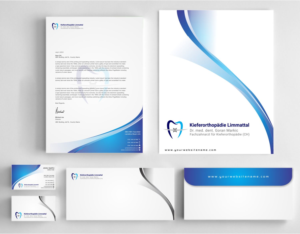 Stationery Design by szabist for Kieferorthopädie Limmattal GmbH | Design: #14574550