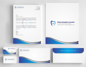 Stationery Design by szabist for Kieferorthopädie Limmattal GmbH | Design: #14574551