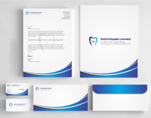 Stationery Design by szabist for Kieferorthopädie Limmattal GmbH | Design #14574557