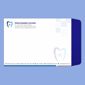 Stationery Design by Petter Goms for Kieferorthopädie Limmattal GmbH | Design: #14622572