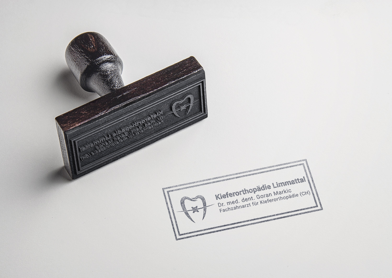 Stationery Design by Petter Goms for Kieferorthopädie Limmattal GmbH | Design #14622637