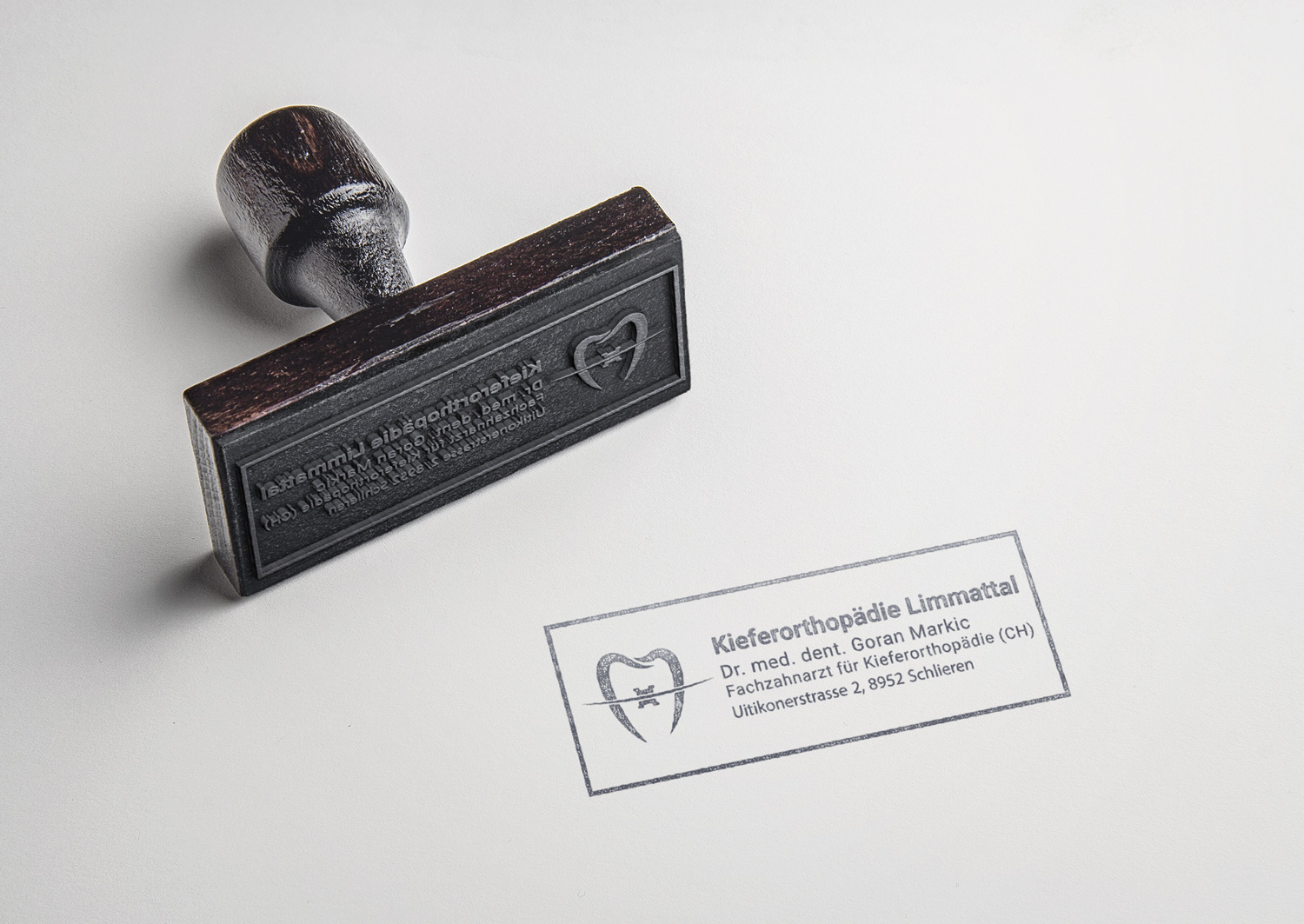 Stationery Design by Petter Goms for Kieferorthopädie Limmattal GmbH | Design #14622718