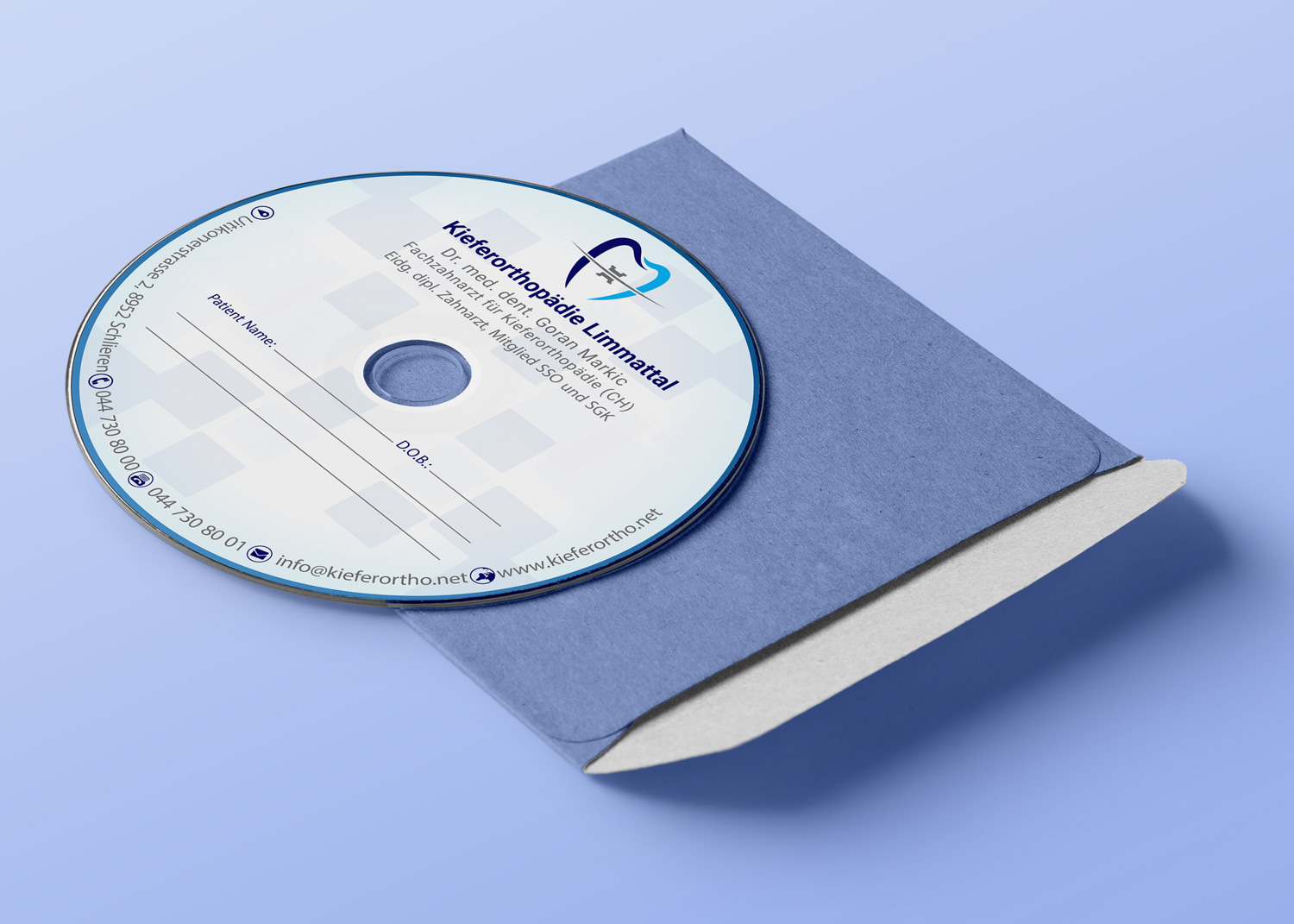 Stationery Design by Petter Goms for Kieferorthopädie Limmattal GmbH | Design #14622887