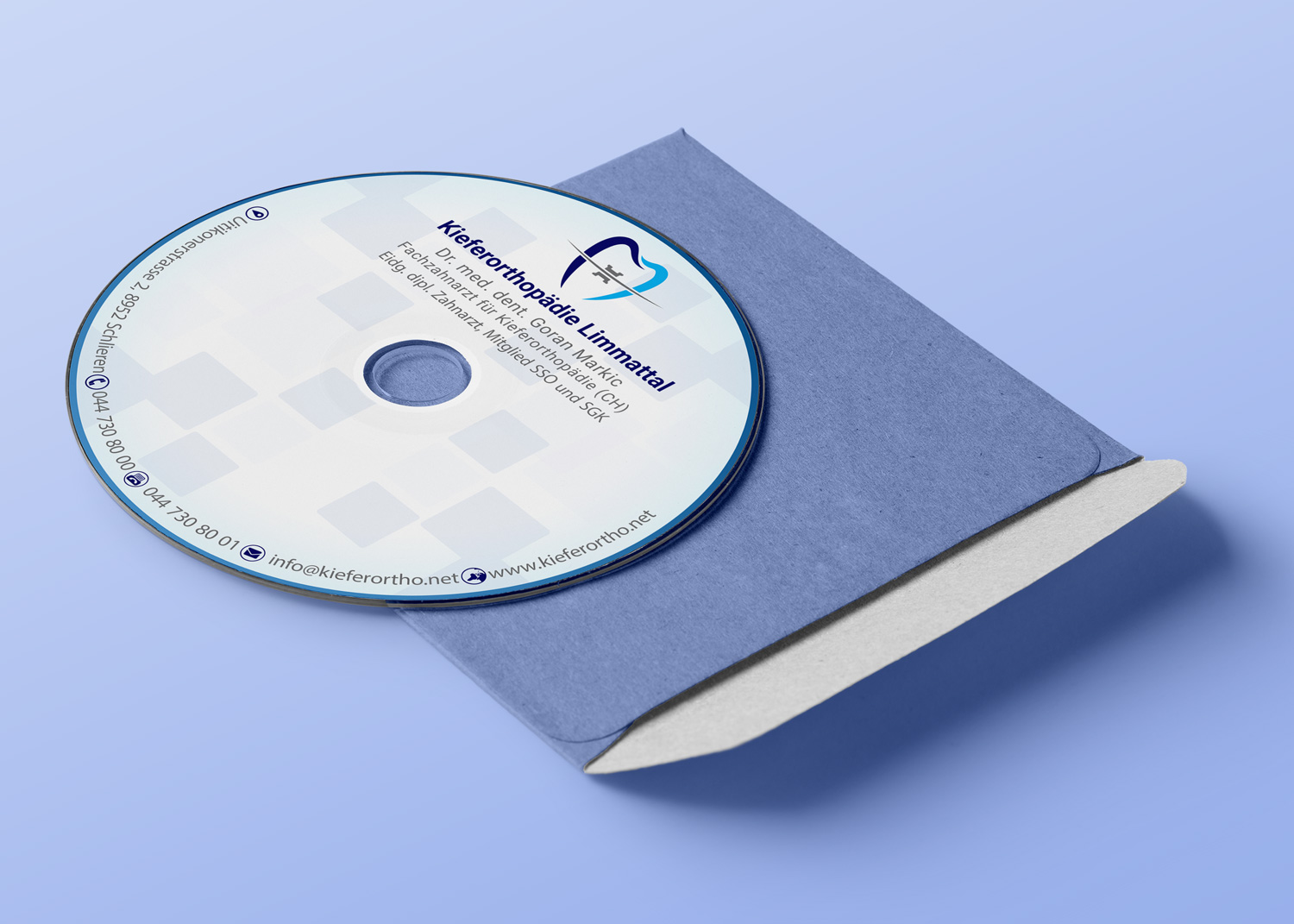 Stationery Design by Petter Goms for Kieferorthopädie Limmattal GmbH | Design #14637674